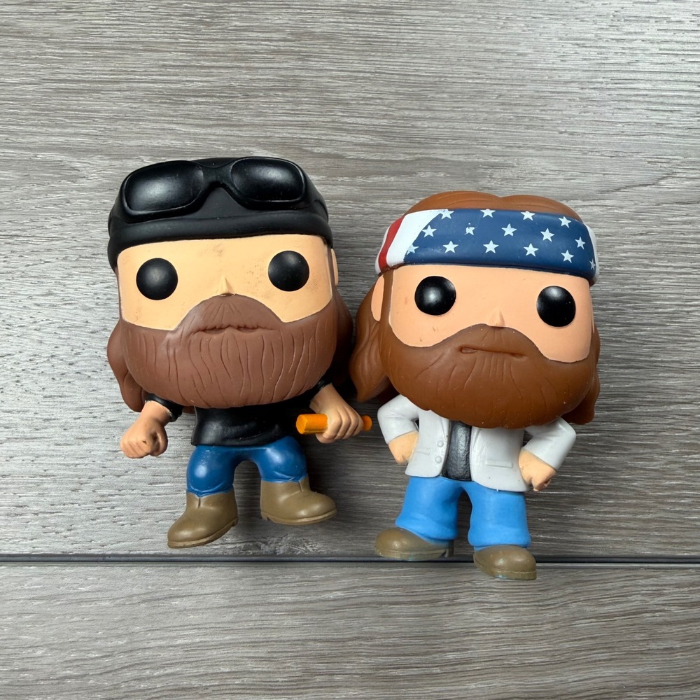 Funko‎ Pop Duck Dynasty Willie & Phil Robertson Vinyl Figures Multi OS